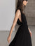 שמלת מקסי שחור MARRAKECH
