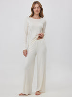 מכנסיים ישרים פויינטל קרם