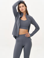 ג'קט ספורט ריב אפור