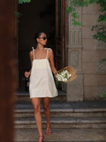 שמלה קצרה קרם SORRENTO