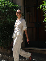 מכנסיים רחבים קרם SORRENTO