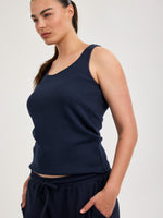 גופיית וופל נייבי