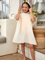 שמלת פונצ'ו ילדות טטרה טבעי