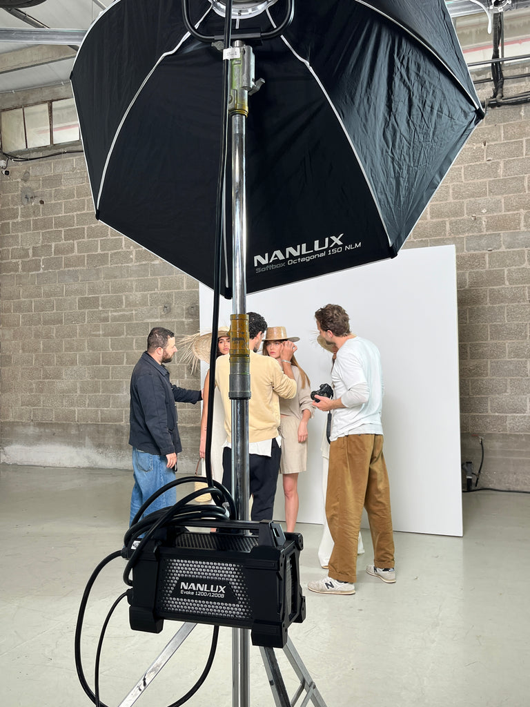 תמונת הפקה מאחורי הקלעים