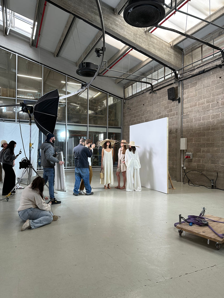 תמונת הפקה מאחורי הקלעים