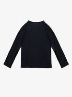 חולצת בגד ים לילדים שרוול ארוך שחור
