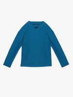 חולצת בגד ים לילדים שרוול ארוך כחול גינס
