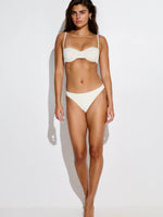 תחתון ביקיני שמנת טקסטורה