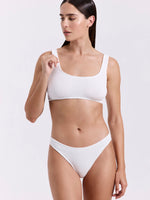 טופ ביקיני גוזיה ONE SIZE לבן