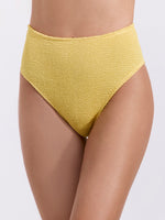 תחתון ביקיני גבוה ONE SIZE צהוב