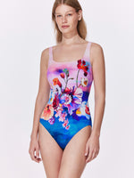 בגד ים שלם מפתח מרובע  UNDER THE SEA