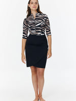 חצאית בגד ים מעטפת קשירה