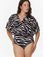 בגד ים צנוע שלם מעטפת אנימל