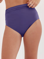 תחתון ביקיני גבוה סגול כהה